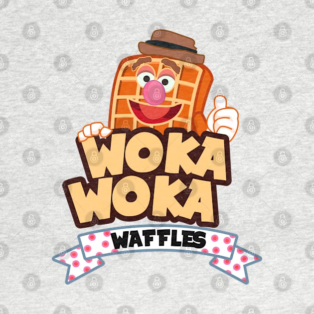 Woka Woka Waffles by DeepDiveThreads